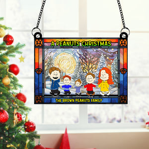 Personalized Christmas Gifts For Family Acrylic Suncatcher 04KAPU060824DA-Homacus