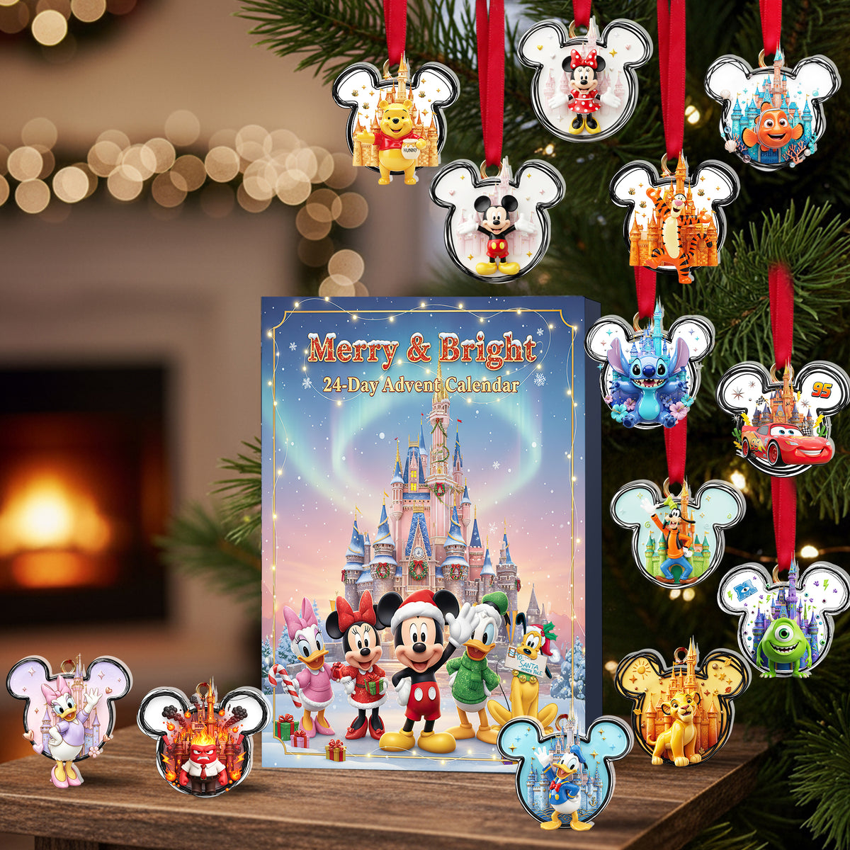 Custom Characters Christmas Advent Calendar Blind Box - Personalized Gifts 05hulu071125-Homacus