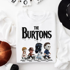 Creepy Family Shirt - Personalized Halloween Gifts For Family 01ohqn140825-Homacus
