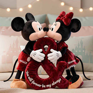 Romantic Couple Custom Shape Pillow - Personalized Gifts For Couples 02ohdt091225-Homacus