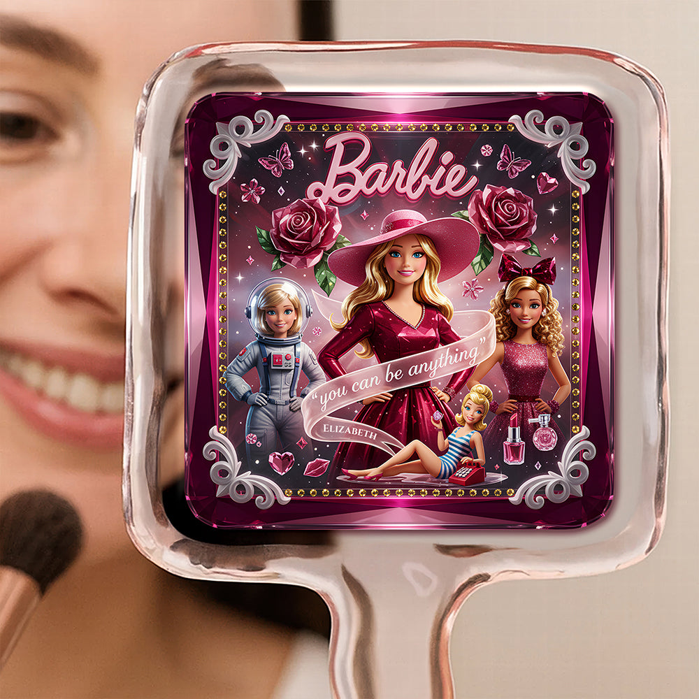 Cute Handheld Mirror - Personalized Gifts For Her 06PADT041225-Homacus