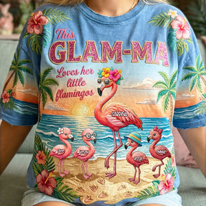 Flamingo Summer Mother Shirt - Personalized Gifts For Mother 01pata090426-Homacus