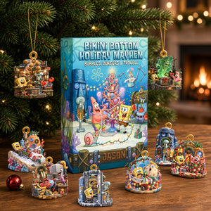Ocean Floor Holiday Fun Advent Calendar Blind Box - Personalized Christmas Gifts 02HADH261026-Homacus