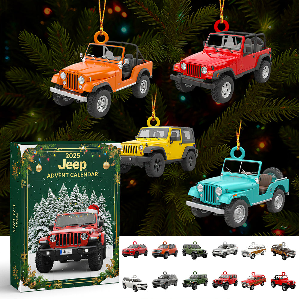 Off Road Lovers Advent Calendar Blind Box Personalized Christmas Gifts 04HYDT281025-Homacus