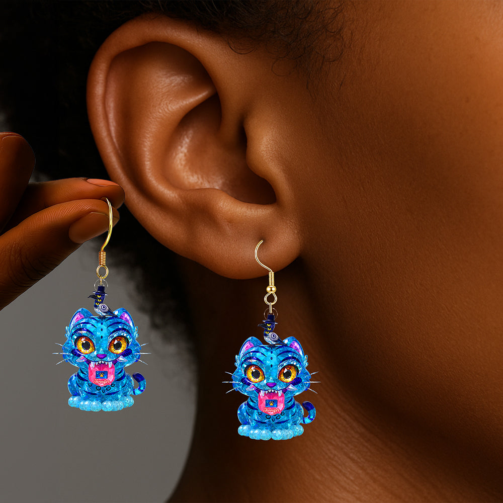 Fantasy Acrylic Earrings - Personalized Gifts For Animation Fans 03naqn030925-Homacus