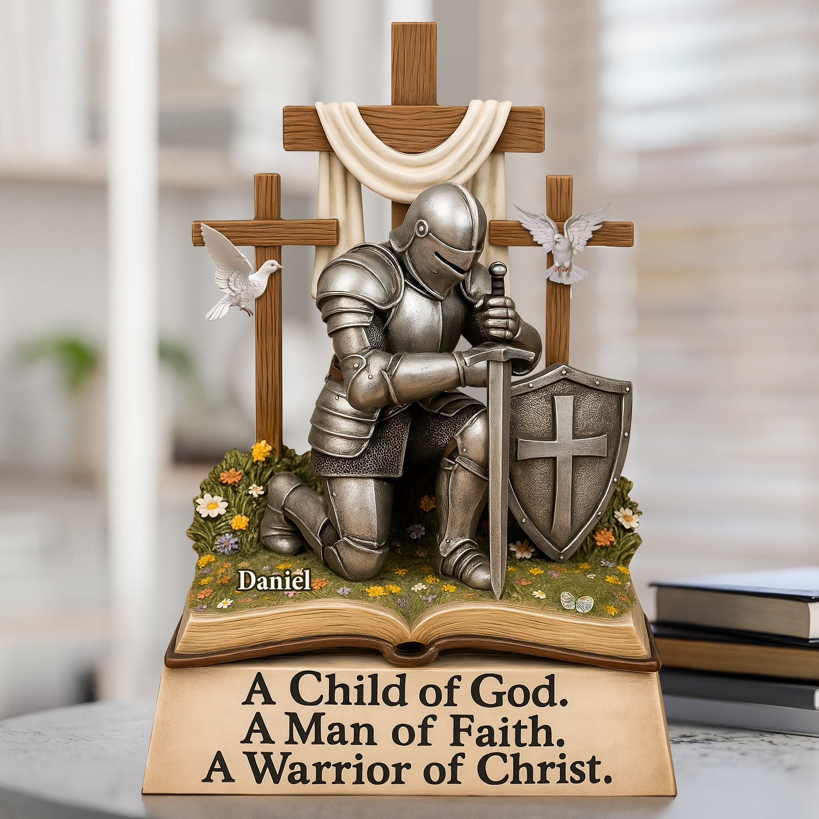 A Child Of God Acrylic Plaque - Personalized Gifts For Jesus Lover 02HULU130525-Homacus