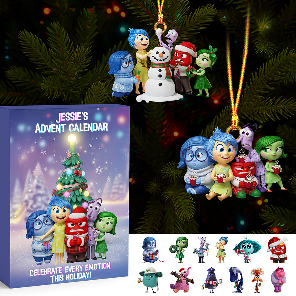 Christmas Advent Calendar Custom Shape Acrylic Blind Box - Personalized Gifts For Christmas 02pgta111125-Homacus