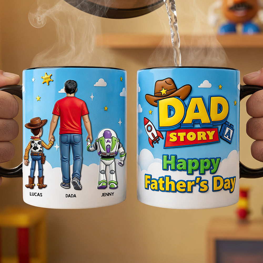 Adventure Buddy Dad Magic Coffee Mug - Personalized Gifts For Dads 02HUDT080526-Homacus