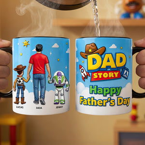 Adventure Buddy Dad Magic Coffee Mug - Personalized Gifts For Dads 02HUDT080526-Homacus