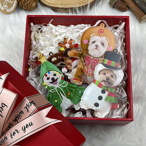 Custom Photo Gifts For Dog Lovers Ornament 81acvp140924-Homacus