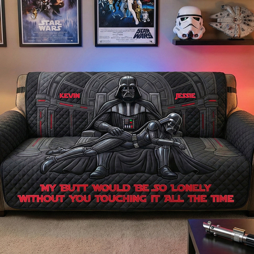 Naughty Couple Cosmic Quilted Sofa Cover - Personalized Gifts For Couple 03nata220126-Homacus