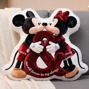 Romantic Couple Custom Shape Pillow - Personalized Gifts For Couples 02ohdt091225-Homacus