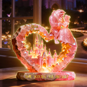 Fairy Tales Couple Acrylic Light Box - Personalized Gifts For Couple 03ohta311225-Homacus