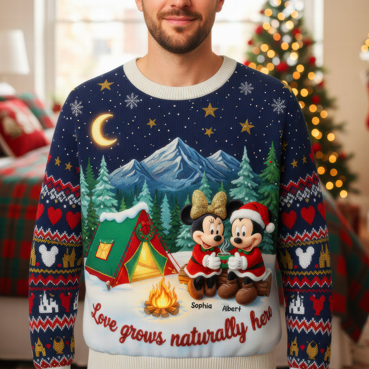 Camping Couple Ugly Sweater – Personalized Gifts For Couple 04paqn231025-Homacus