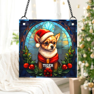 Personalized Gifts For Dog Lovers Suncatcher Ornament 05hutn090924 Chihuahua-Homacus