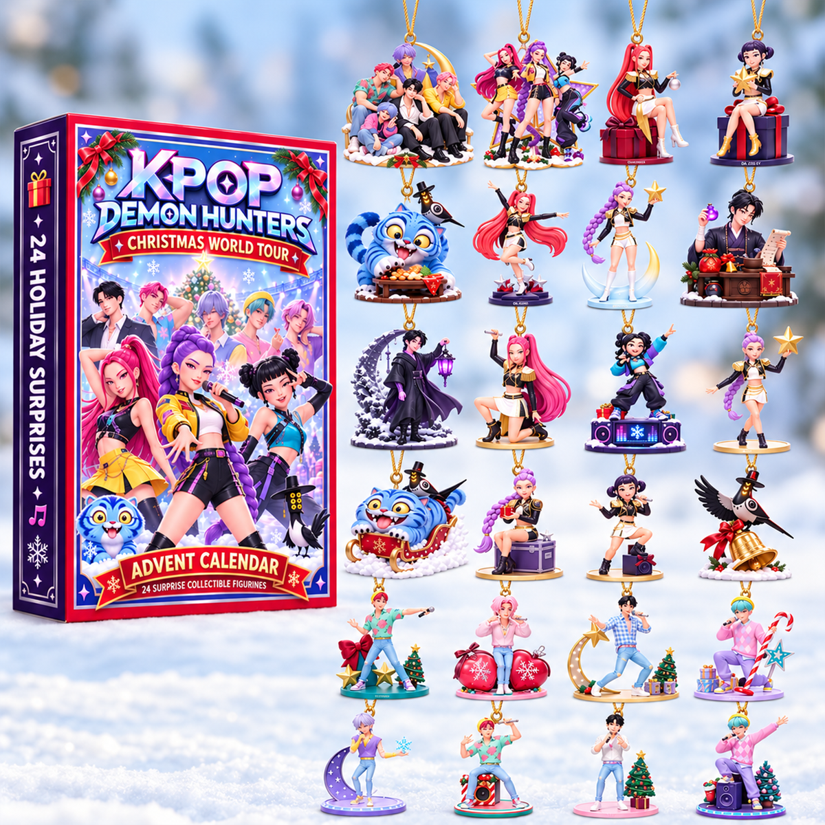 Crystal-style Stage Advent Calendar Blind Box - Personalized Christmas Gift 01tyqn281026-Homacus