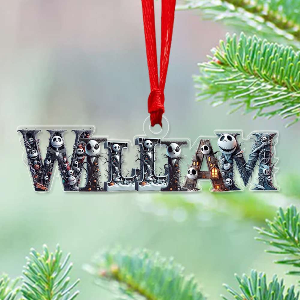 Custom Name Gifts For Movie Fan Ornament Christmas 04XQLU141024-Homacus