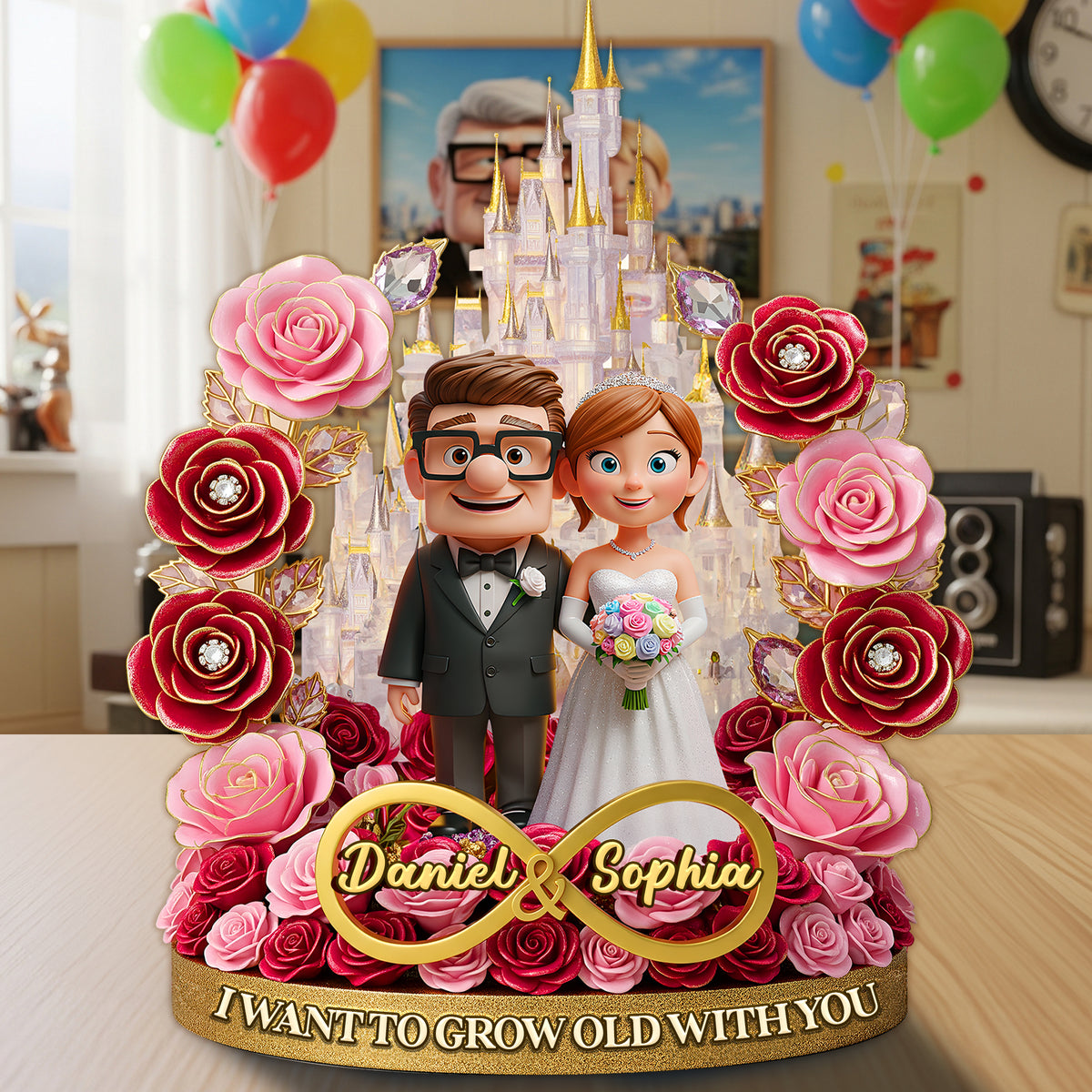 Forever Together Acrylic Plaque - Personalized Gifts For Couples 01OHLU210625-Homacus