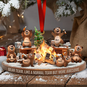 Beer Coworker Ornament - Personalized Gifts For Coworkers 01ohqn241125-Homacus