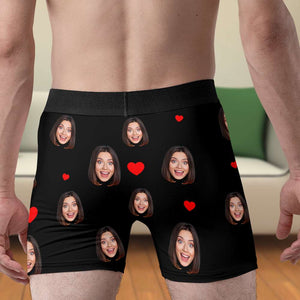 Personalized Custom Photo Funny Gifts For Him Men's Boxers 02TOLU211224-Homacus