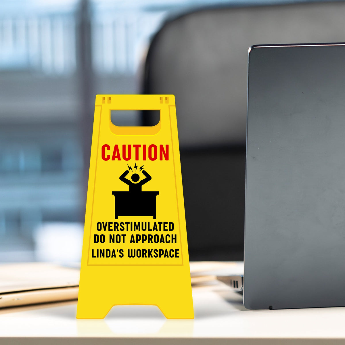 Funny Office Warning Acrylic Plaque – Personalized Gifts For Coworkers 06huqn171125-Homacus