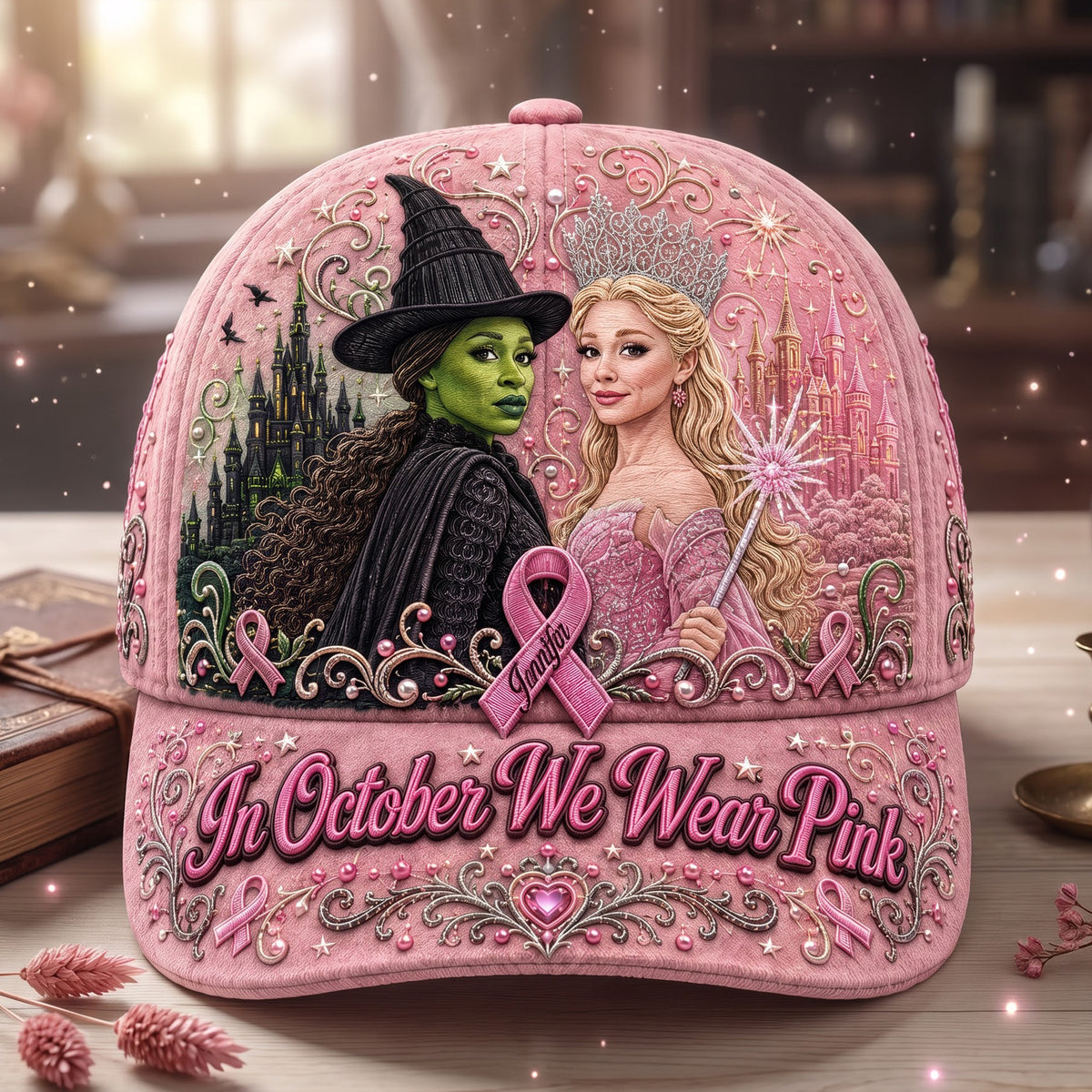 Pink Spell Strength Classic Cap - Personalized Gifts 03naqn120826-Homacus