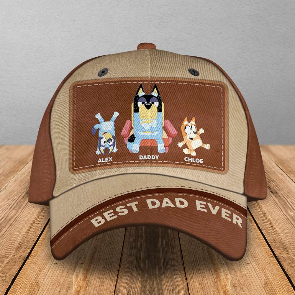 Dog Dad Classic Cap - Personalized Gifts For Father 144nadt0306-Homacus
