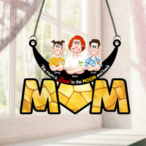 Personalized Gifts For Mom Suncatcher Ornament 04katn170325pa-Homacus