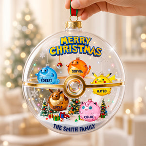 Fun Inflated Creatures Acrylic Ornament, Personalized Gifts For Family 01qhdt280826-Homacus