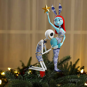 Couple Forever Tree Topper Personalized Gifts For Couple 02OHDT201125-Homacus