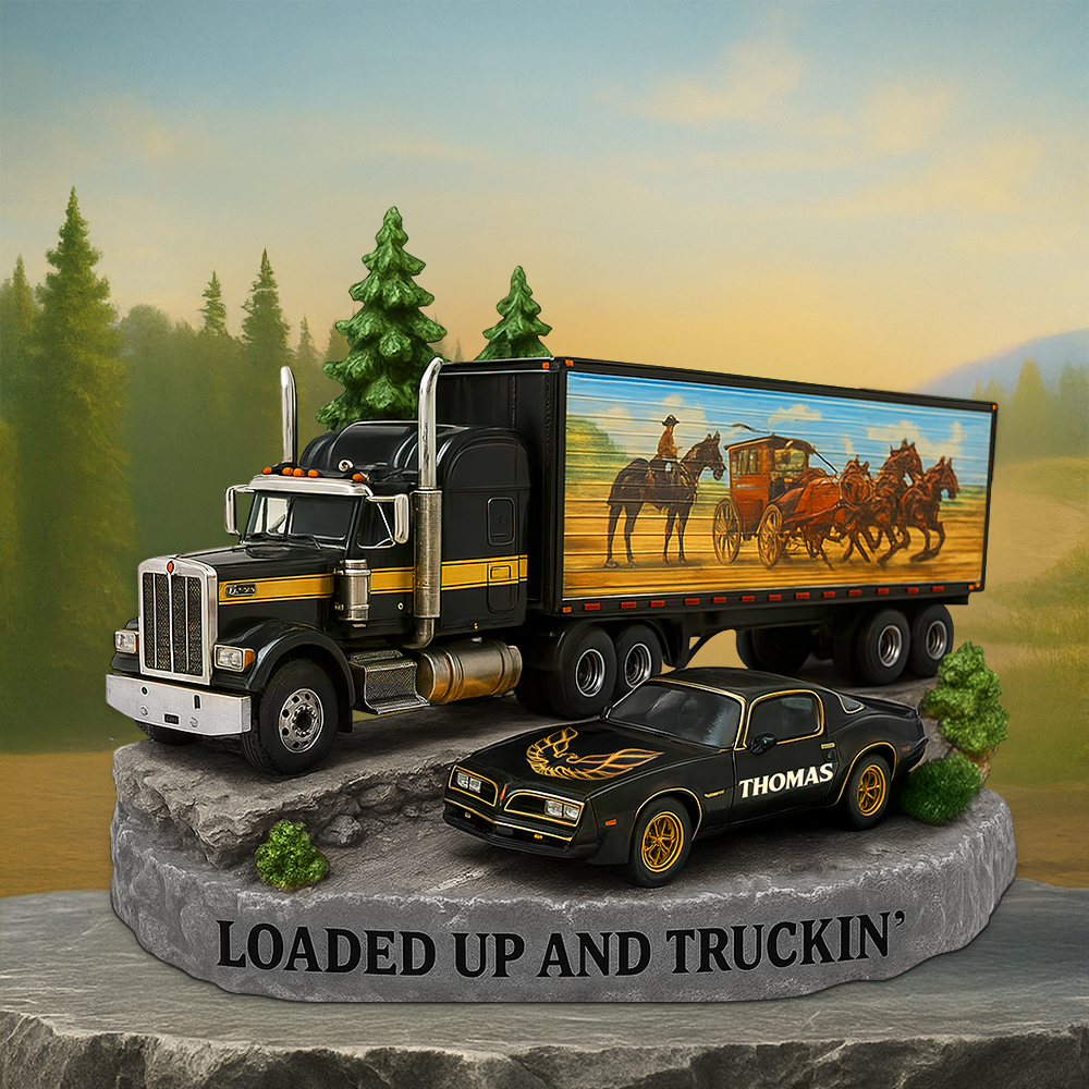 Classic Trucker Movie Acrylic Plaque- Personalized Gift For Trucker 04QHPU210525-Homacus