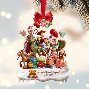 Cute Toy Gang Anniversary Ornament - Christmas Gifts For Movie Fans 02QHLU141025-Homacus