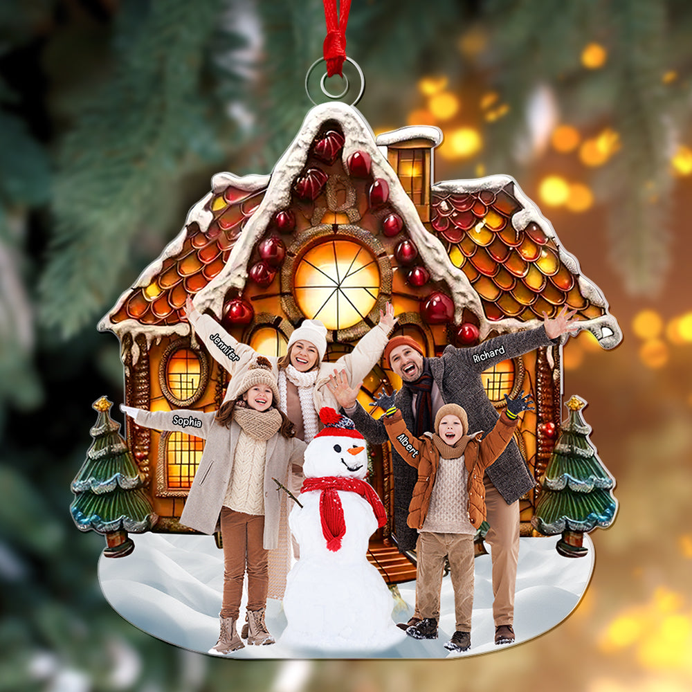 Custom Photo Gifts For Family Acrylic Ornament 03xqqn260924-Homacus