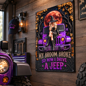 Witch Off-road Journey Cut Metal Sign - Personalized Gifts For Off-road Lovers 03hudh180926