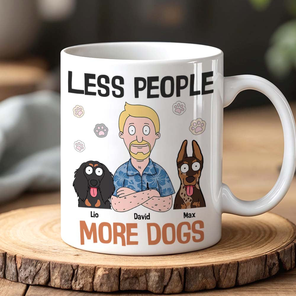 Dog Dad Coffee Mug Personalized Gifts For Pet Lovers 02totn020425hg-Homacus