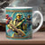 Halo Infinite Science-Fiction 3D Effect Artwork - Gamer Mug-Homacus