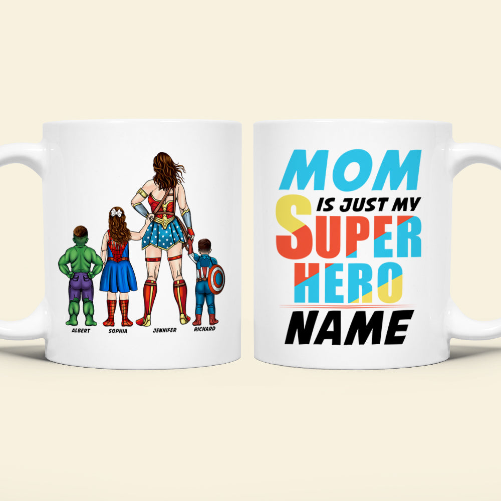 Personalized Gifts For Mom Coffee Mug Mom Is The Best 03TOQN240325PA-Homacus