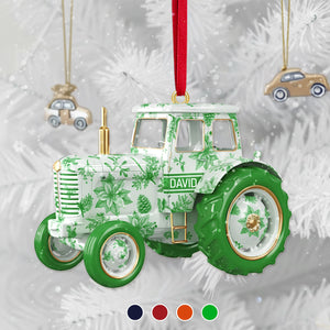 Personalized Gifts For Farmers Christmas Ornament 02pgmg011025-Homacus