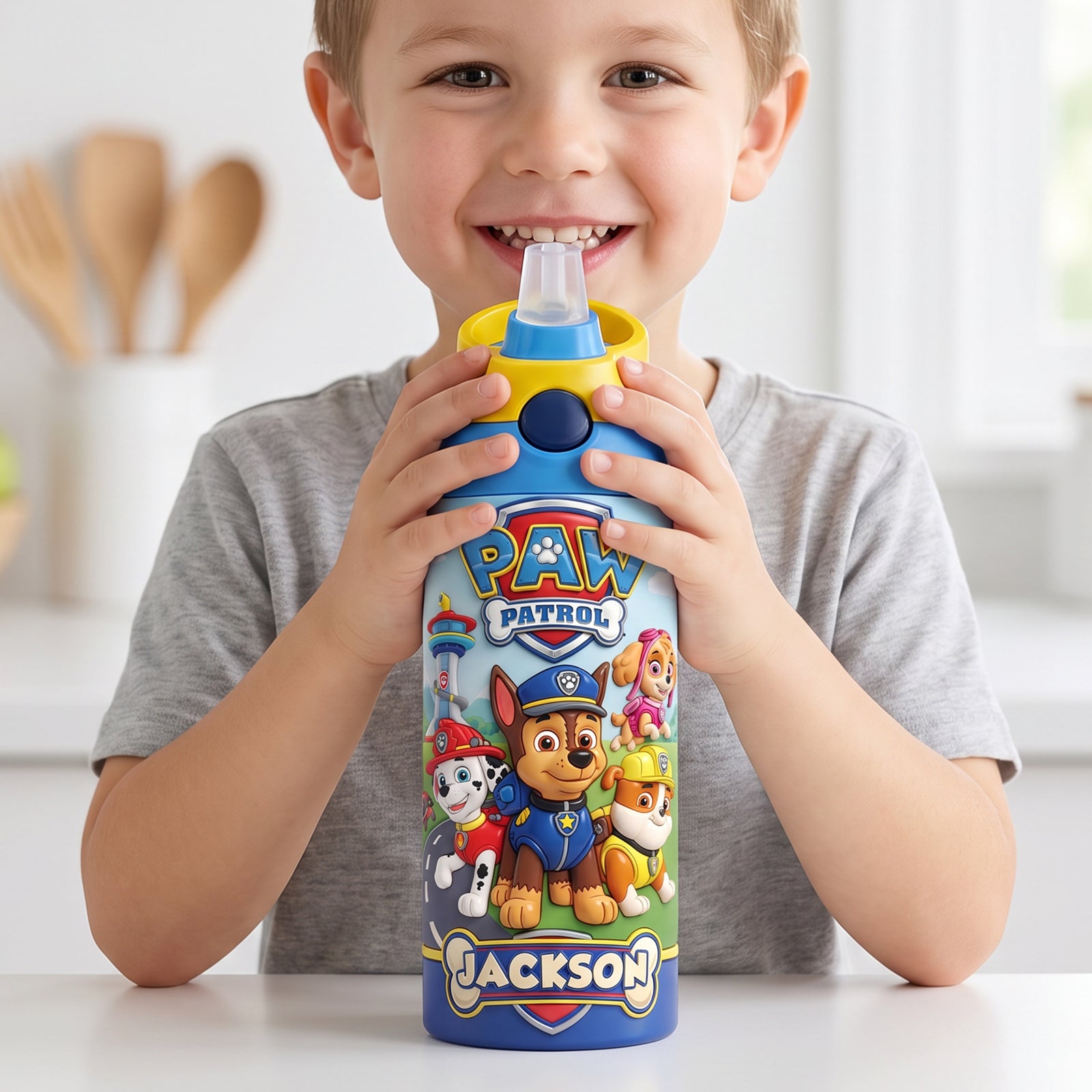Rescue The World Adventure 12oz Colorful Kid Tumbler - Personalized Gifts For Kids 08tyqn290726-Homacus