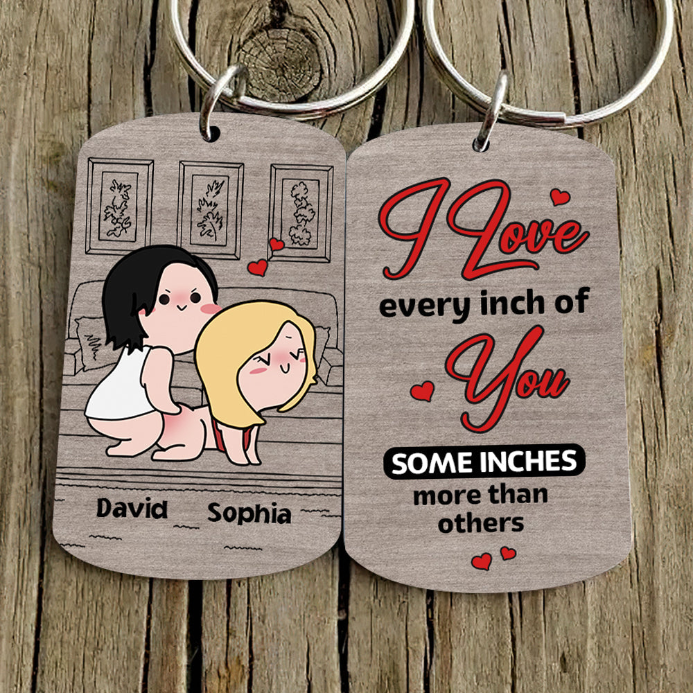 Personalized Gifts For Couple Keychain Naughty Couple 01XQDT191224HH-Homacus