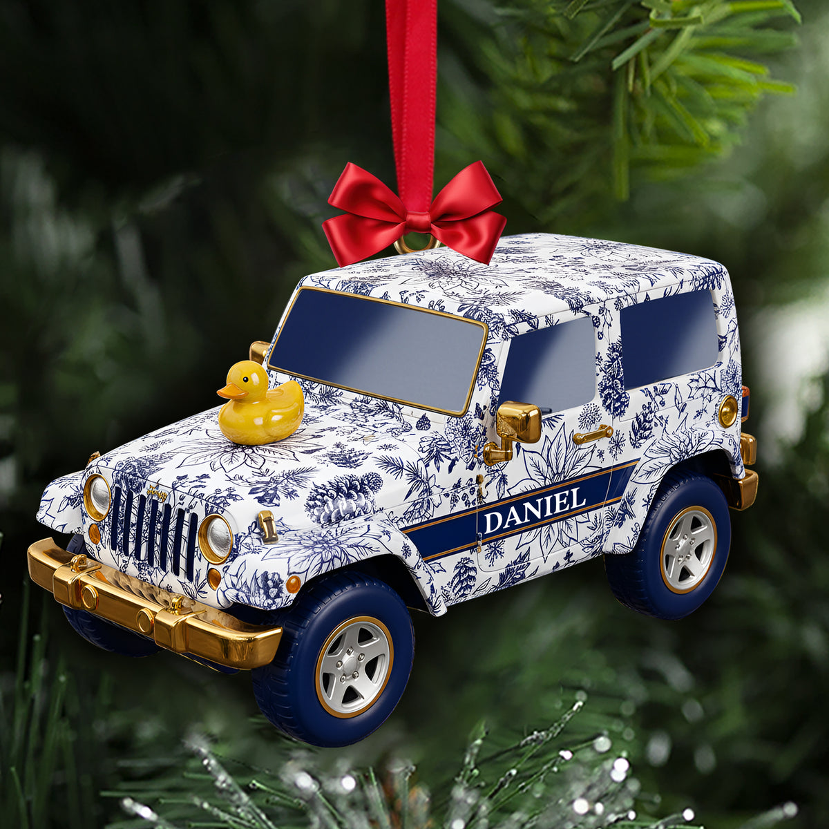 Off-road Adventure Car Ornament - Personalized Gifts For Off-road Lovers 03PGLU091025-Homacus