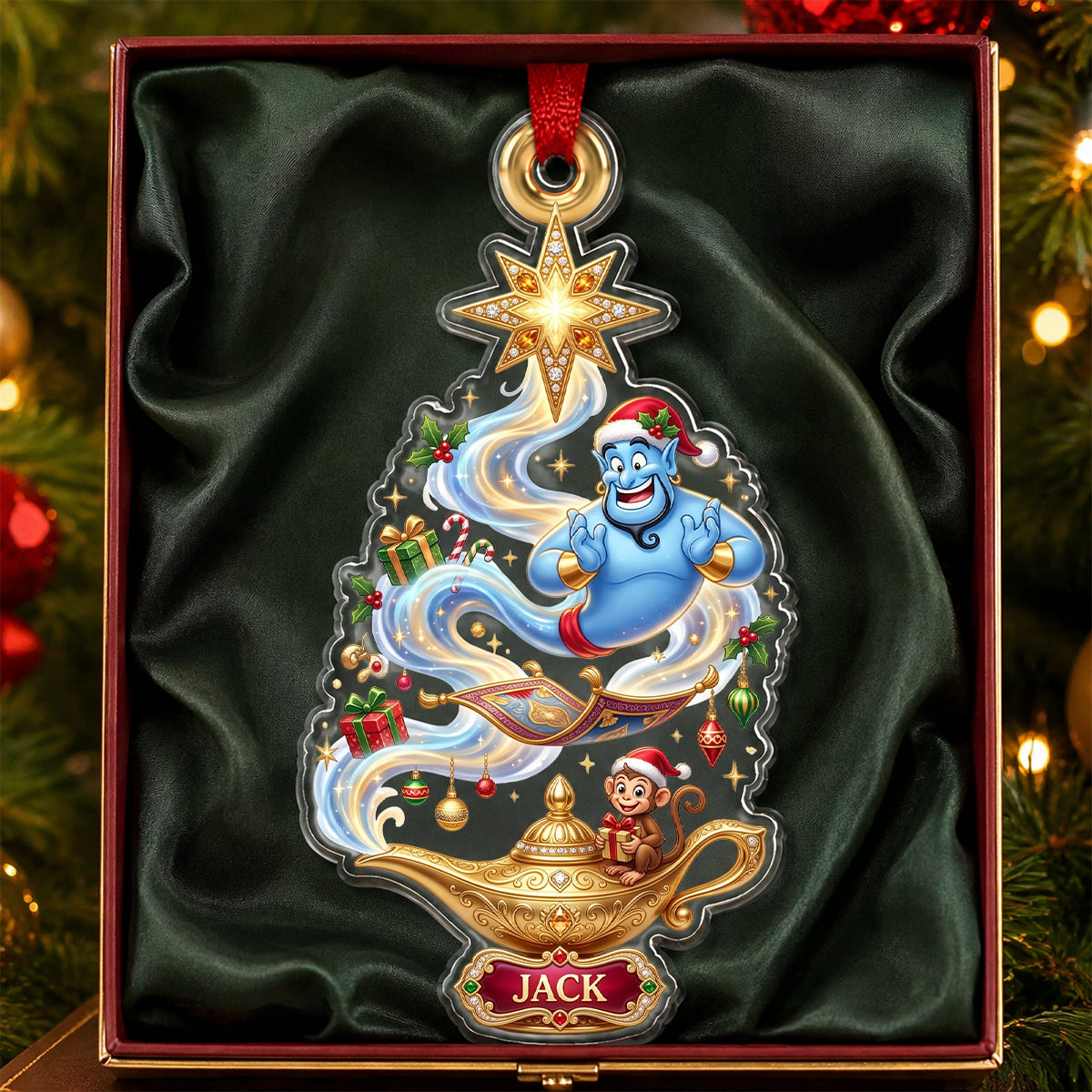 Blue Magical Character Acrylic Ornament - Personalized Gift For Christmas 05HADH210826