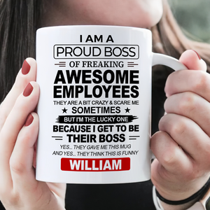 Personalized Gifts For Boss Coffee Mug 03acpu101224-Homacus