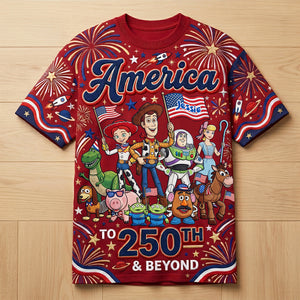 America 250 Patriotic Adventure Crew Shirt - Personalized Anniversary Gift 02NATA100626