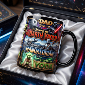Cosmic Dad Magic Coffee Mug - Personalized Gifts For Dad 03paqn080526-Homacus