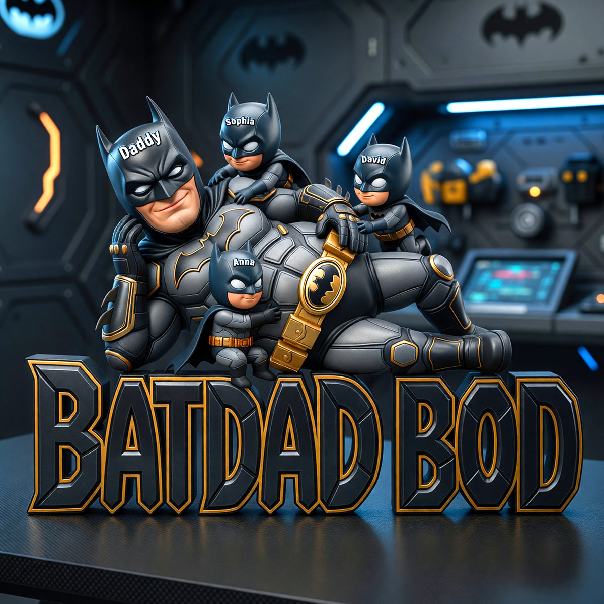 Legendary Dad Squad Acrylic Plaque - Personalized Gifts For Dad 02OHQN070526-Homacus