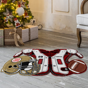 Sports Jersey Doormat - Personalized Gifts 02huqn011125-Homacus