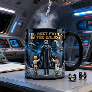 The Best Father Magic Coffee Mug - Personalized Gifts For Father 01natn100426-Homacus
