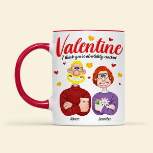 Personalized Gifts For Couple Love Cartoon Accent Mug Valentine 03XQQN091224PA-Homacus