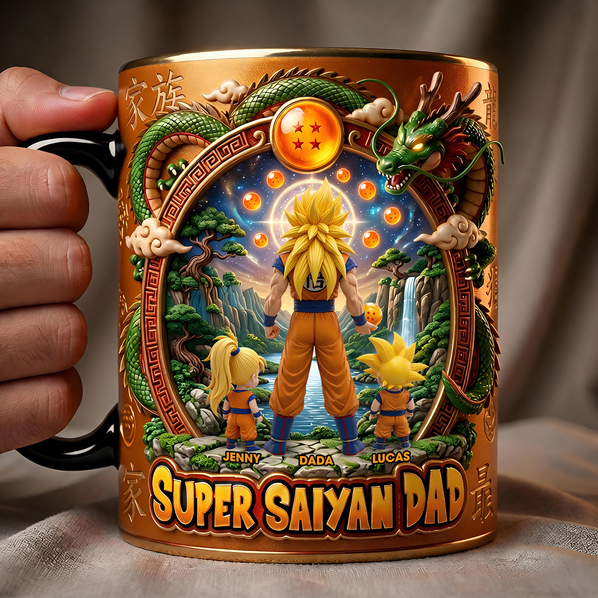 Legendary Power Dad Magic Coffee Mug - Personalized Gifts For Dad 02tydt200526-Homacus